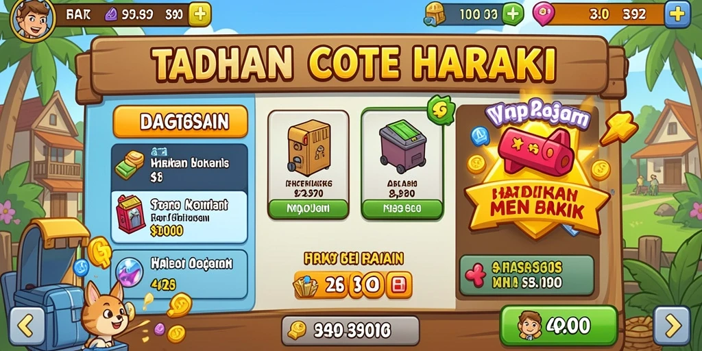 Tampilan antarmuka AFK77 yang ramah pengguna.