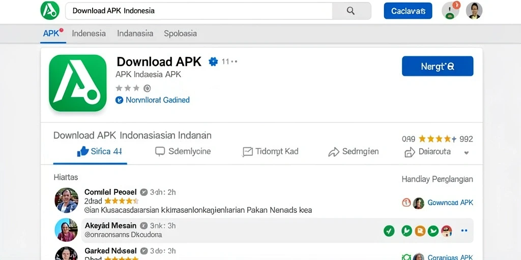 Tampilan menu utama yang menarik dan user-friendly.
