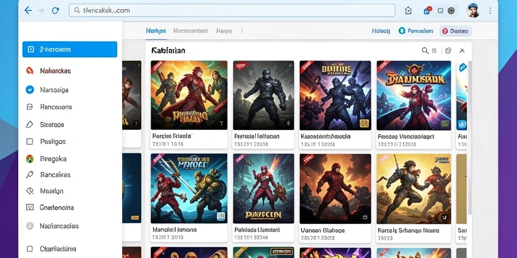 Tampilan utama aplikasi POPWIN yang menarik dan ramah pengguna.