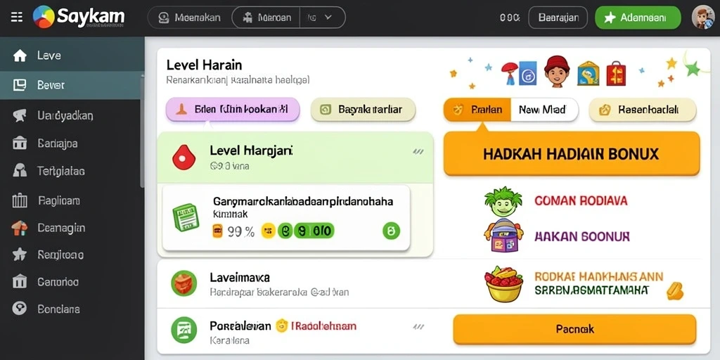 Tampilan utama aplikasi PURISLOT yang menarik.